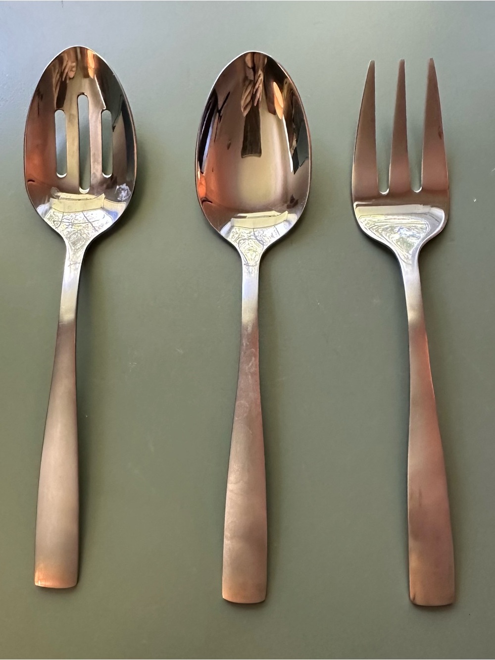 Cambridge • Set of 3 serving utensils • stainless steel